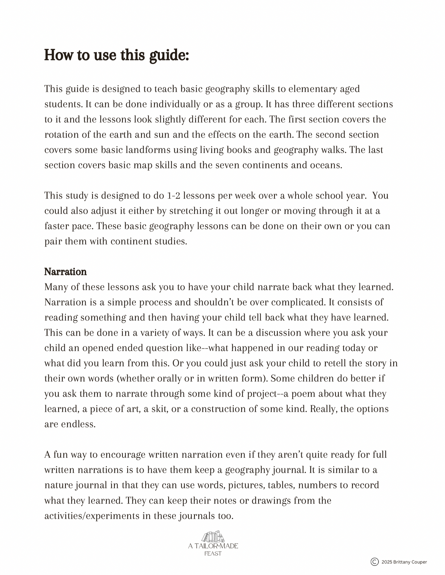 Exploring Our Planet: Elementary Geography (Level 1)
