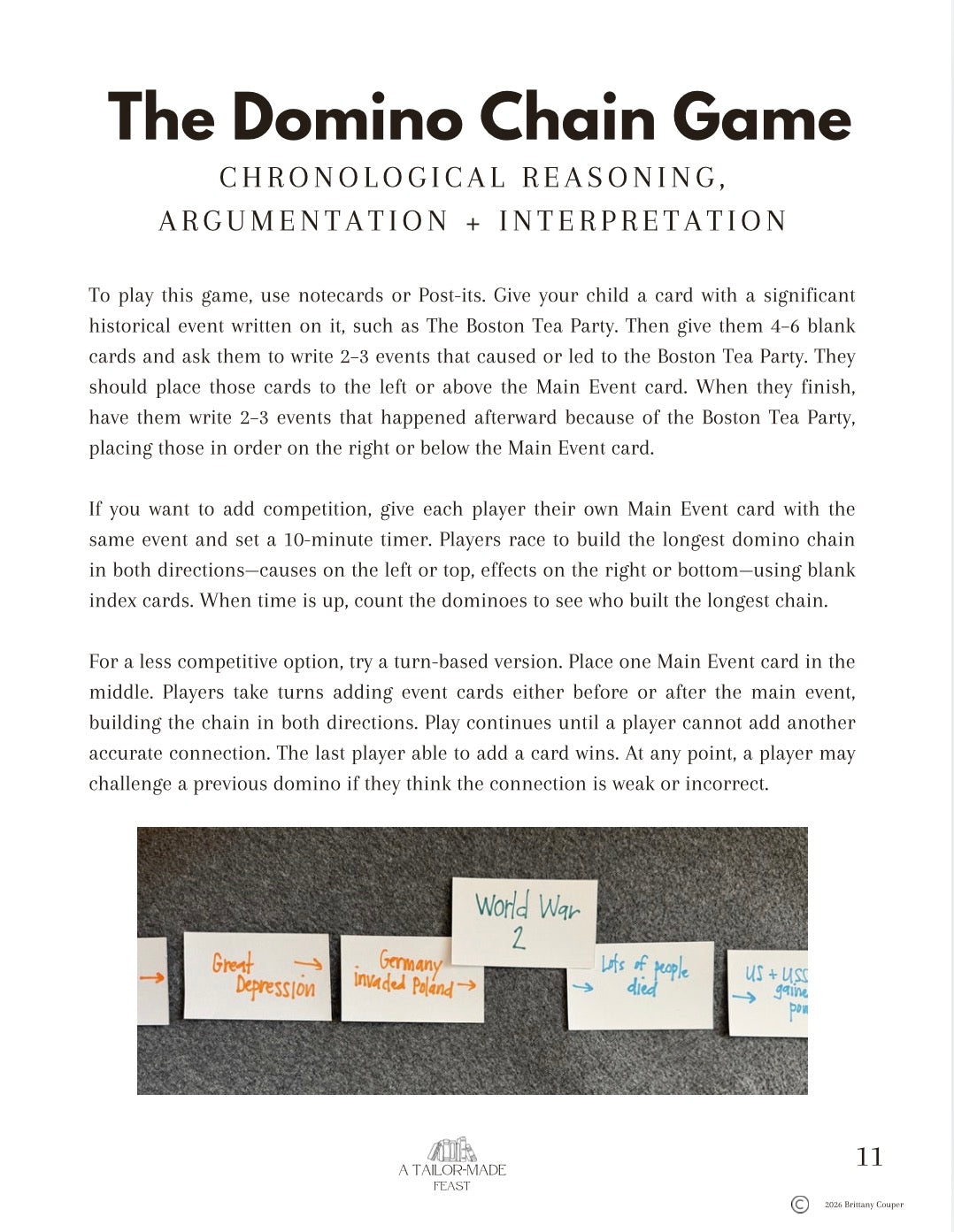 Historical Thinking Activities and Games That Help You Think Like a Historian