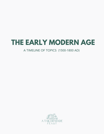 A Timeline of Topics Bundle (5 History Cycles Combined)