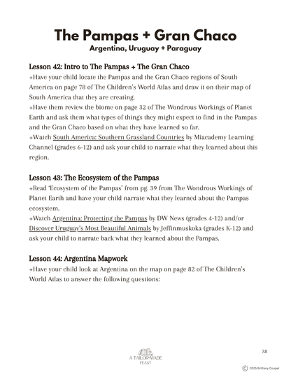 South America: A Human and Physical Geography Study